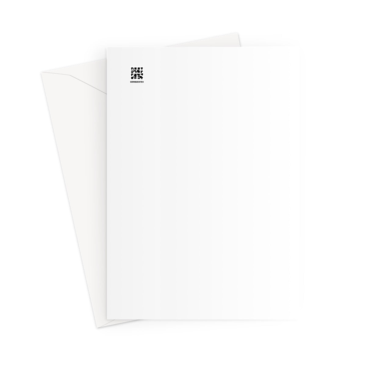 Woman with Kerchief Greeting Card