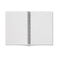 Woman with Black and White Print - Notebook