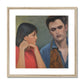 Framed Print - Couple at Days End